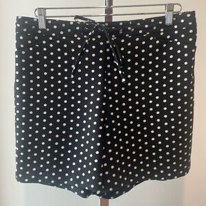 INC polka dot shorts